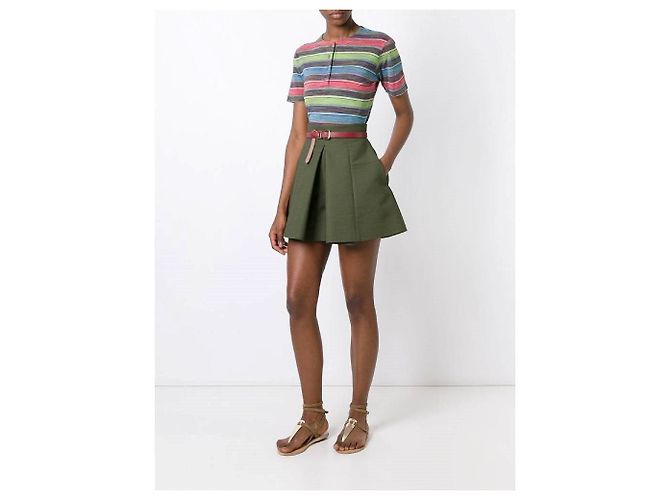 Camiseta a rayas con botones Missoni Multicolor - vista 4