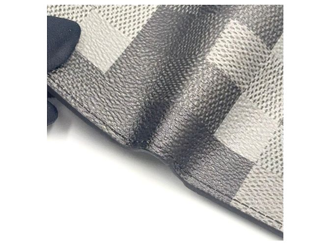 Portafoglio bi-fold Louis Vuitton Slender Nero - vista 6