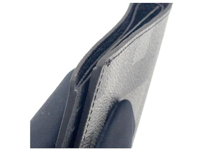 Portafoglio bi-fold Louis Vuitton Slender Nero - vista 7