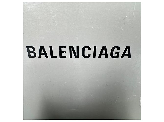 Baskets Balenciaga Triple S semelle transparente en polyester blanc Écru - vue 14