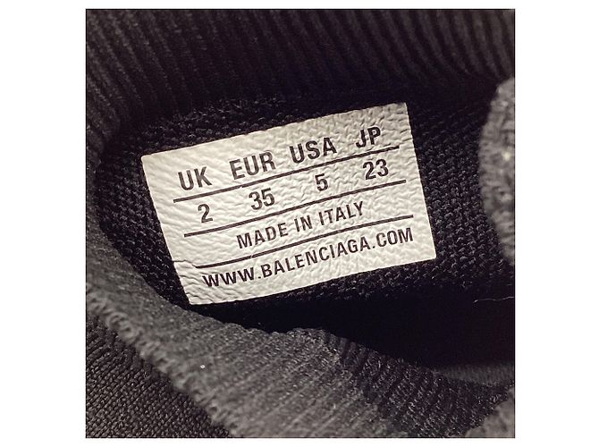 Everyday Baskets Balenciaga Speed 2.0 en polyester noir - vue 10