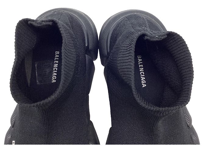 Everyday Baskets Balenciaga Speed 2.0 en polyester noir - vue 11