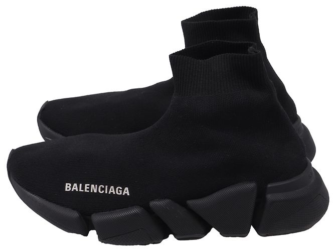 Everyday Baskets Balenciaga Speed 2.0 en polyester noir - vue 4
