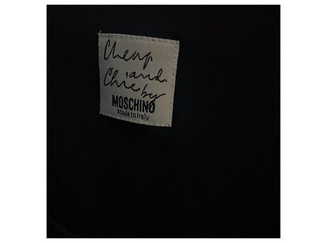 Top ajustado sin mangas Moschino Cheap and Chic Azul - vista 6