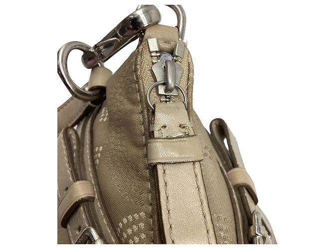 Borsa Coach Madison Dotted Op Art Sophia in Beige - vista 11