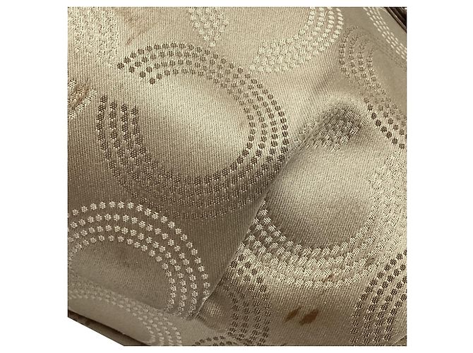 Borsa Coach Madison Dotted Op Art Sophia in Beige - vista 14