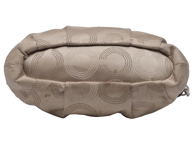 Borsa Coach Madison Dotted Op Art Sophia in Beige - vista 5