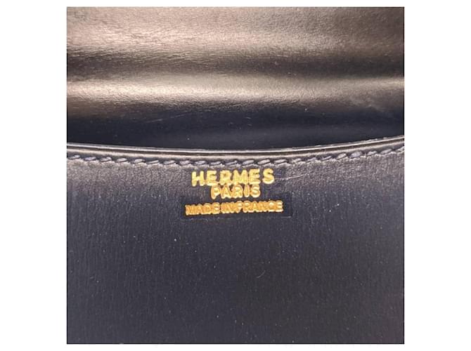 Bolso Hermès Turn-Lock Rectangular Flap Bag Azul - vista 6