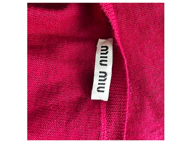 Suéter Miu Miu en cachemira roja - vista 4