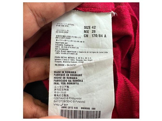 Suéter Miu Miu en cachemira roja - vista 6