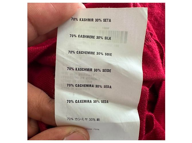 Suéter Miu Miu en cachemira roja - vista 7