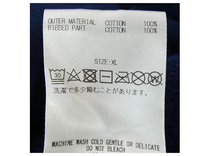 Autre Marque Sudadera GOD SELECTION XXX Azul - vista 3