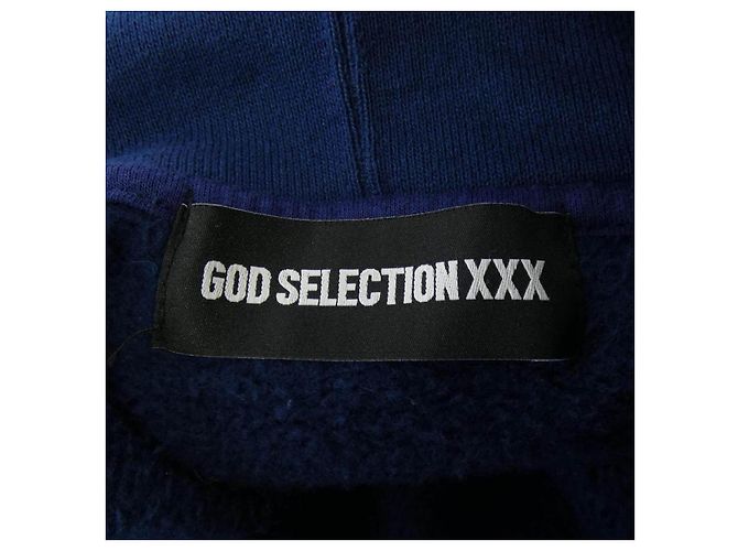 Autre Marque Sudadera GOD SELECTION XXX Azul - vista 4