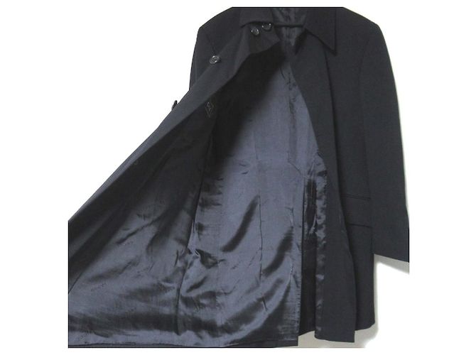 Abrigo de lana de botonadura sencilla Gucci Negro - vista 4