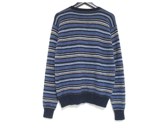 Autre Marque Loro Piana Strickpullover aus 100% Kaschmir Blau - Ansicht 2