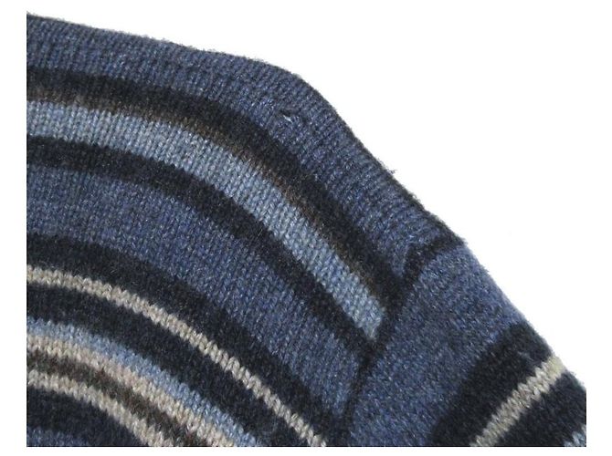 Autre Marque Loro Piana Strickpullover aus 100% Kaschmir Blau - Ansicht 4