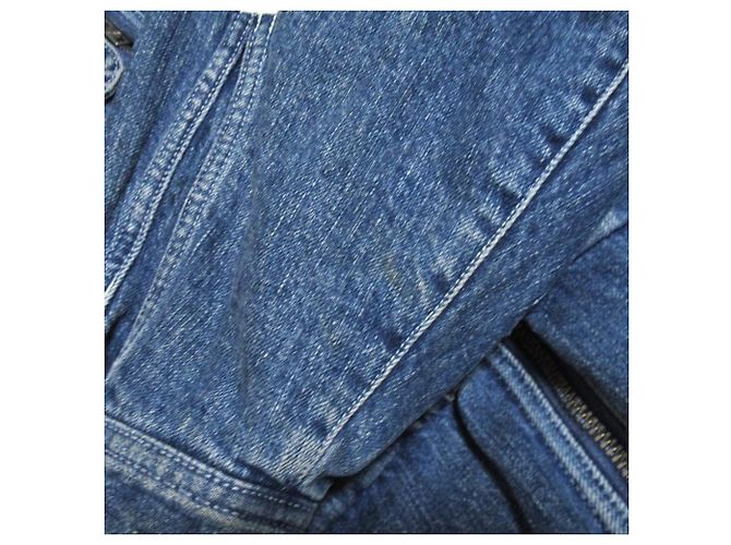 Abrigo acolchado de denim ISSEY MIYAKE DUETRIO Azul - vista 9