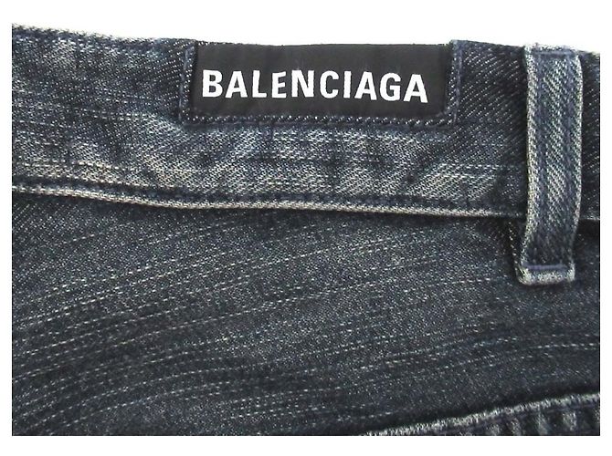 Balenciaga DOUBLE SIDE PANTS Pantalones vaqueros Azul - vista 6