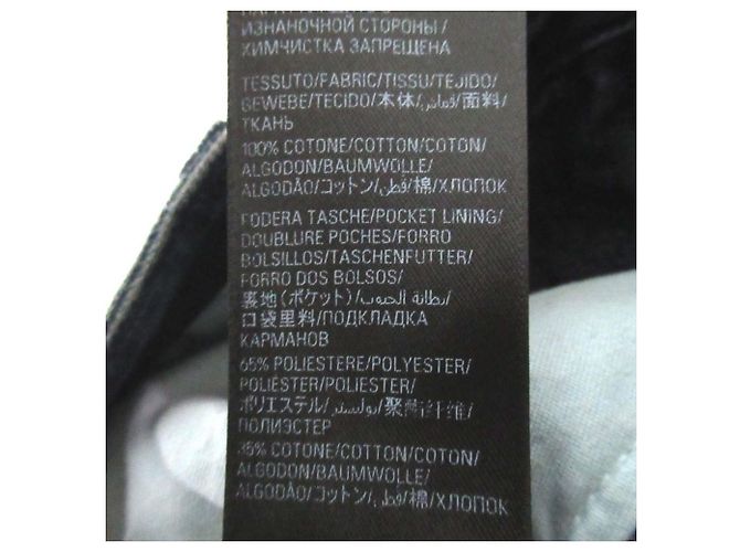 Balenciaga DOUBLE SIDE PANTS Pantalones vaqueros Azul - vista 8