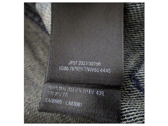 Balenciaga DOUBLE SIDE PANTS Pantalones vaqueros Azul - vista 9