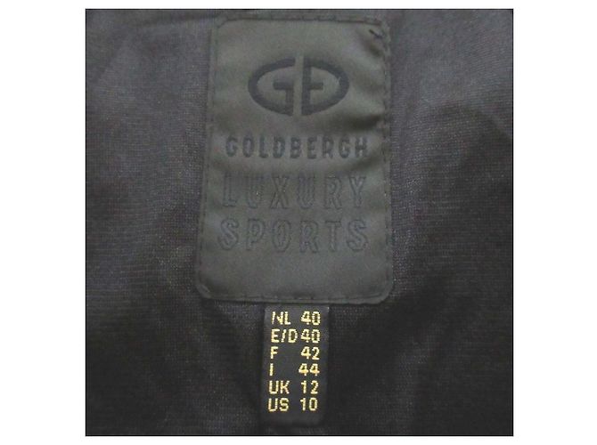 Autre Marque Chaqueta Goldbergh Bonded sin cuello Castaño Gris antracita - vista 10