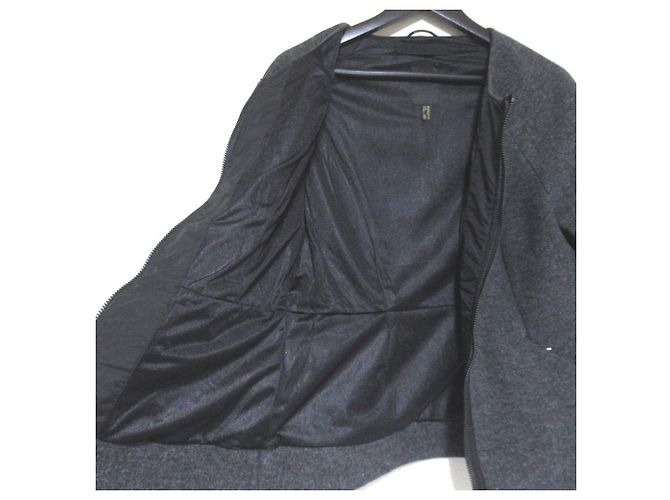Autre Marque Chaqueta Goldbergh Bonded sin cuello Castaño Gris antracita - vista 4