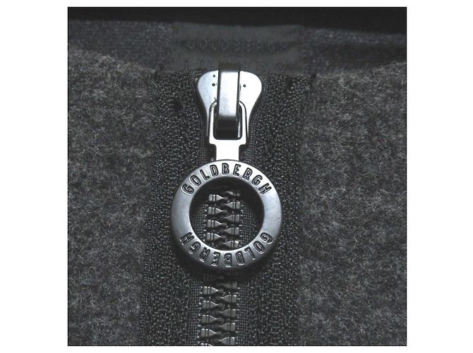 Autre Marque Chaqueta Goldbergh Bonded sin cuello Castaño Gris antracita - vista 5