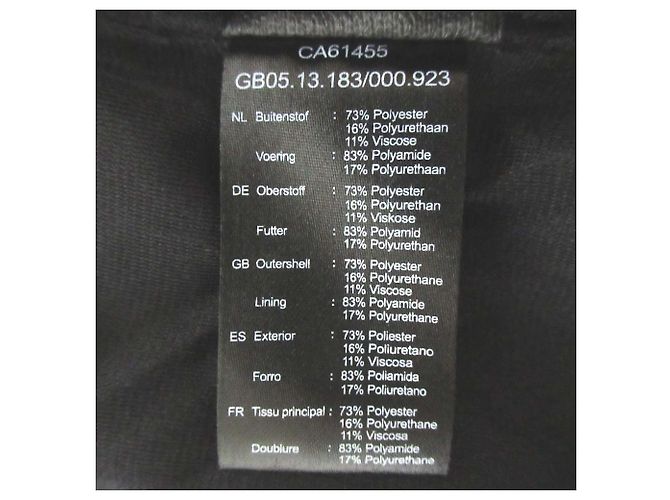 Autre Marque Chaqueta Goldbergh Bonded sin cuello Castaño Gris antracita - vista 8