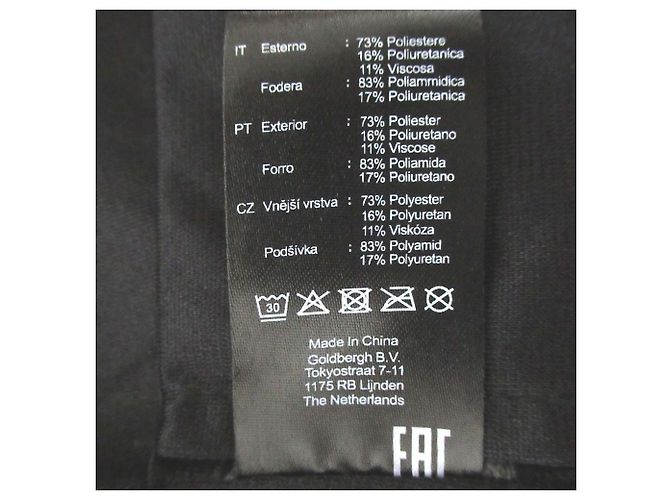 Autre Marque Chaqueta Goldbergh Bonded sin cuello Castaño Gris antracita - vista 9