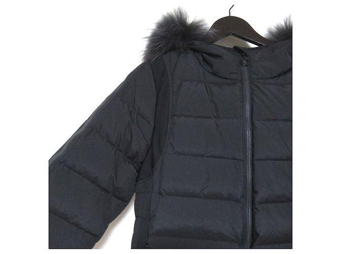 Autre Marque Chaqueta de plumón con capucha de piel SAGA FOX Goldbergh Negro - vista 3