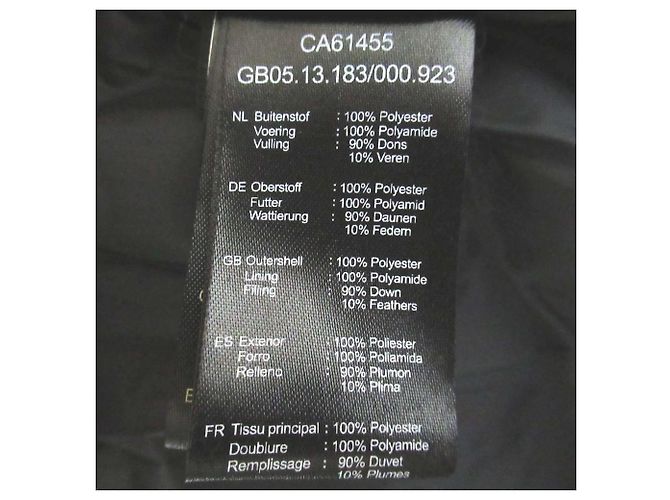 Autre Marque Chaqueta de plumón con capucha de piel SAGA FOX Goldbergh Negro - vista 7