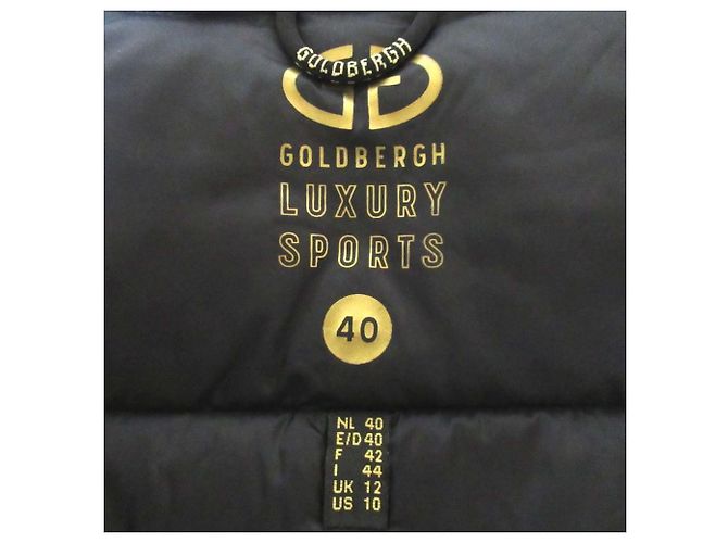 Autre Marque Chaqueta de plumón con capucha de piel SAGA FOX Goldbergh Negro - vista 8