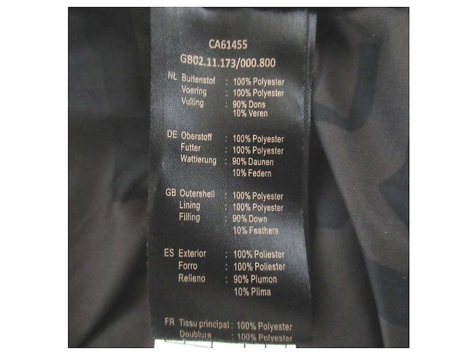 Autre Marque Sudadera con capucha de plumón Goldbergh Negro - vista 15