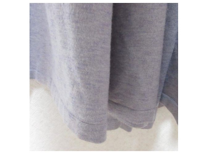 Autre Marque Vestido longo de malha com cintura transpassada e mangas de chiffon FURFUR - vista 6