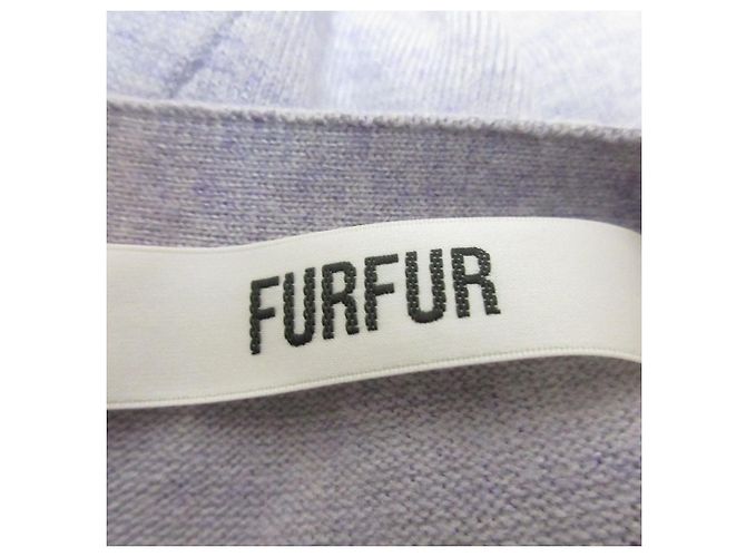 Autre Marque Vestido longo de malha com cintura transpassada e mangas de chiffon FURFUR - vista 7