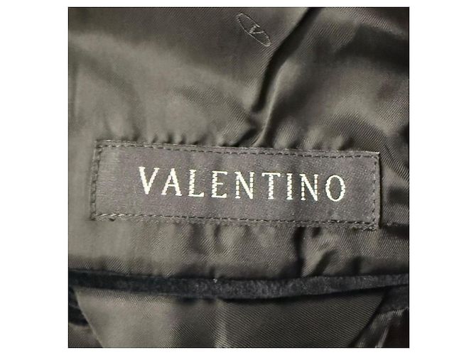Chaqueta entallada de pana Valentino Negro - vista 6