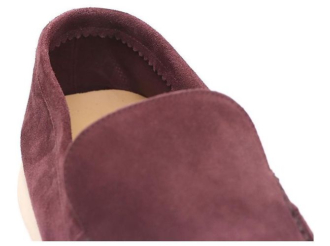 Loro Piana Mocassini Suede Summer Walk Rosso - vista 7