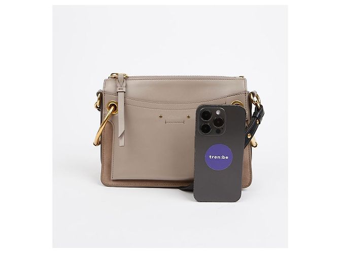 Chloé Bolsa Transversal Roy Marrom - vista 10
