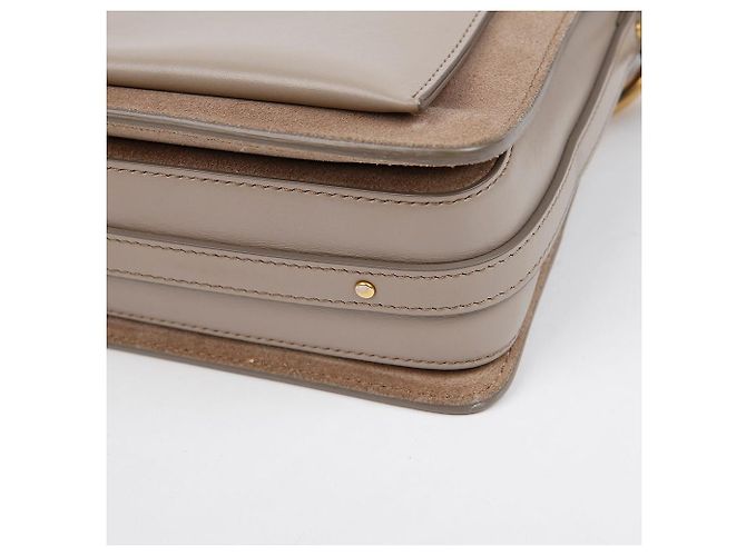 Chloé Bolsa Transversal Roy Marrom - vista 8