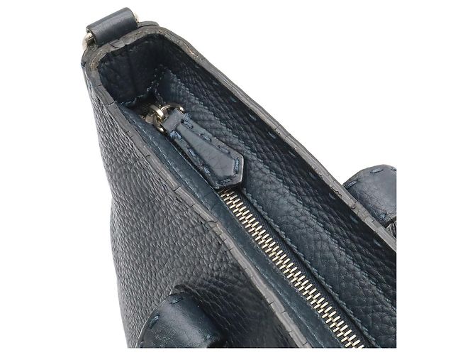 Fendi Carla Selleria Tote Bag Marineblau - Ansicht 6