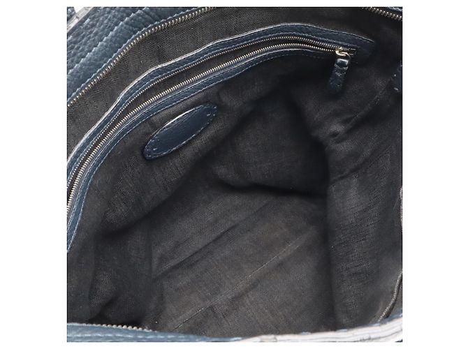 Fendi Carla Selleria Tote Bag Marineblau - Ansicht 7