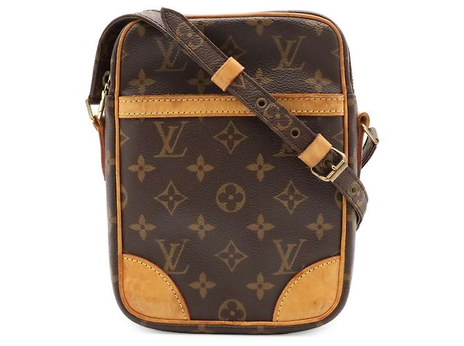 Borsa a tracolla Louis Vuitton Monogram Danube Pochette Marrone - vista 2