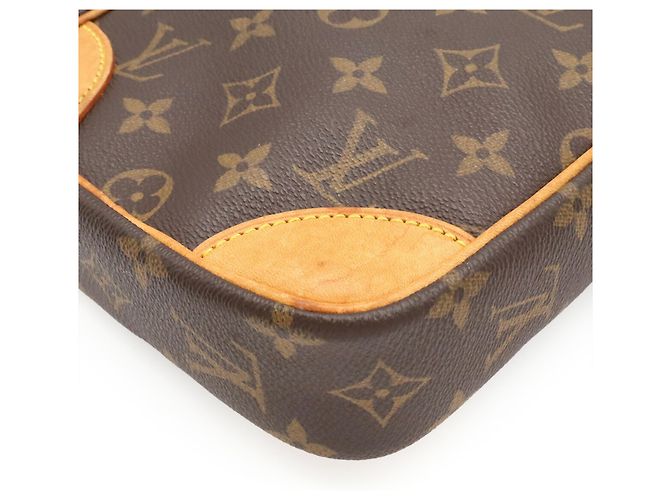 Borsa a tracolla Louis Vuitton Monogram Danube Pochette Marrone - vista 4