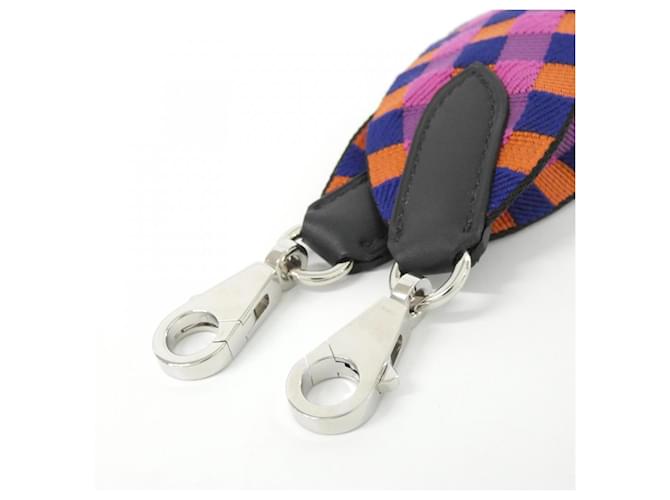 Hermès Hermes Sangle Maxi Cadreille Strap Nero Porpora - vista 3