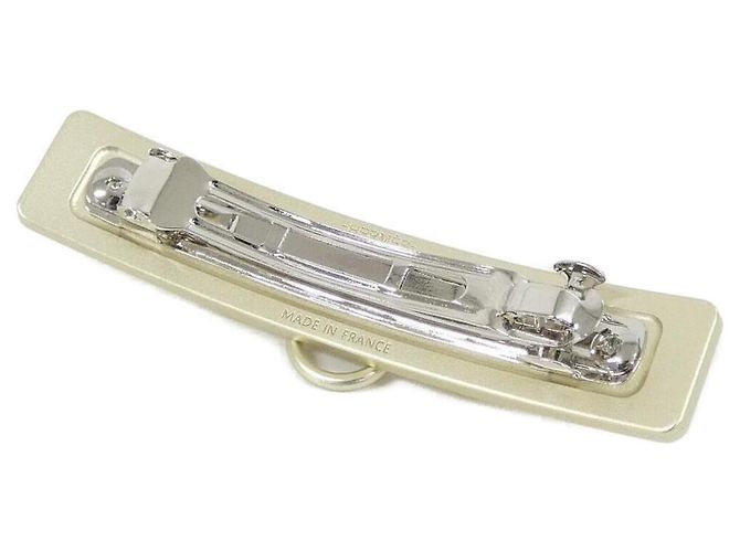 Hermès Hermes Crew Medor PM 241031G Accessorio per capelli fermaglio Argento D'oro - vista 2
