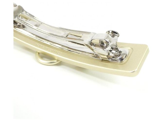 Hermès Hermes Crew Medor PM 241031G Accessorio per capelli fermaglio Argento D'oro - vista 3