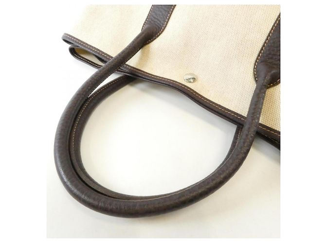 Hermès Borsa Hermes Garden Party Marrone - vista 4