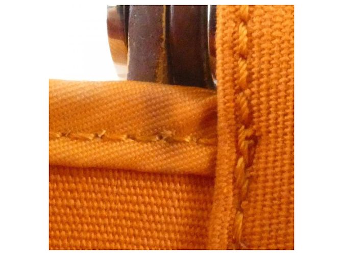 Hermès Hermes Cabas PM Handtasche Orange - Ansicht 10