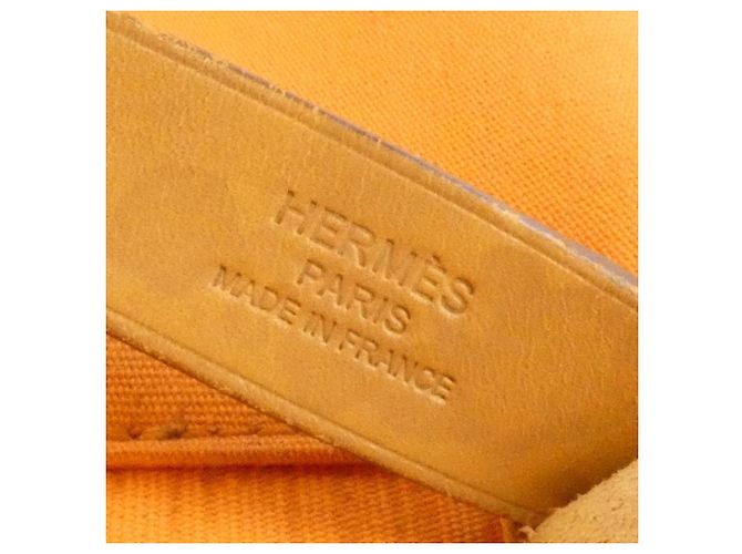 Hermès Hermes Cabas PM Handtasche Orange - Ansicht 8