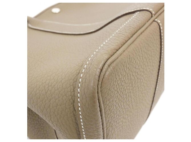 Hermès Borsa Hermes Garden Party 36cm Taupe - vista 2
